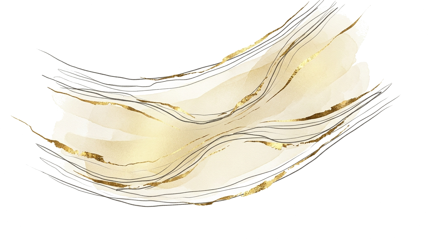 Close up cross section of an artery with luminous golden energy flowing through its walls